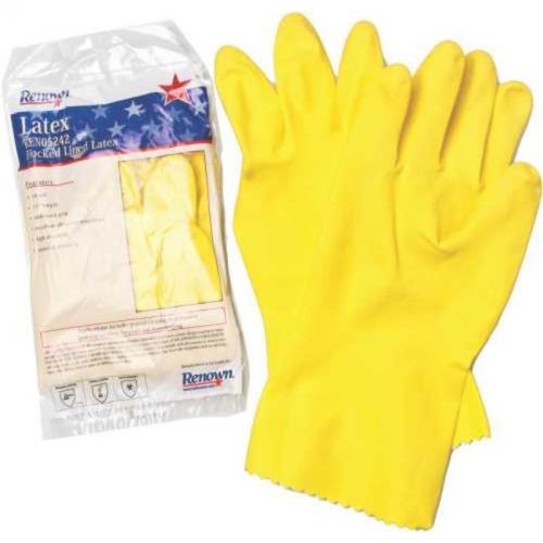 Glove Latex X-Lg Flockline Renown Gloves REN05242 741224052429