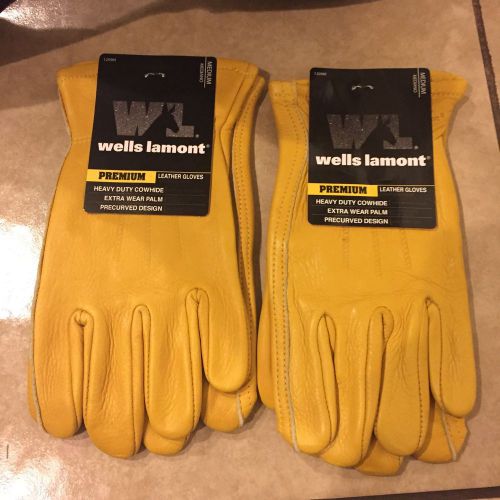 Wells Lamont Premium Medium Leather Gloves