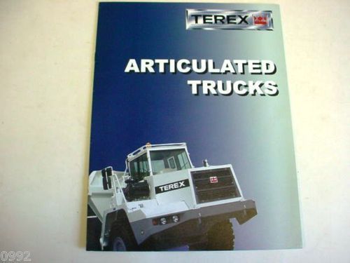 Terex Articulated Truck Literature