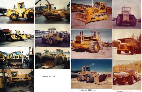 47 plus OLD PHOTOS OF USED CONSTRUCTION MACHINES  FROM YARDS IN UK and NORWAY