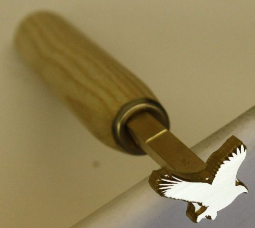 Bookbinding  gilding  finishing hand tool fer a dorer bird(22mm x15mm) for sale