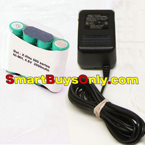 X-rite power supply and nimh battery pack for xrite 530 528 520 518 508 504 500 for sale