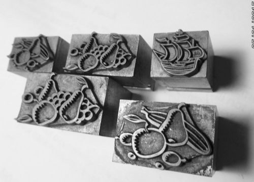 ATF  FOUNDRY TYPE-CAST CUTS/ORNAMENTS