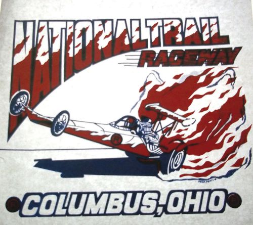 National Trail Raceway Columbus OhioT-Shirt transfer Iron on