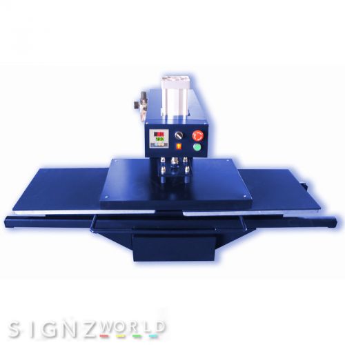 UKPress 38 x 38cm TWIN TABLE PNEUMATIC AUTO Heat Press FZLC-B3 Sublimation Print