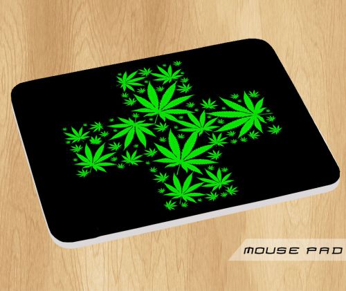 Weed Cross Mouse Pad Mat Mousepad Hot Gift