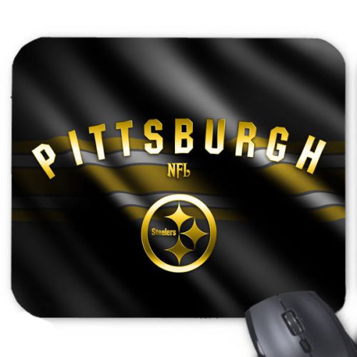 Pittsburgh NFL Logo Mouse Pad Mat Mousepad Hot Gift