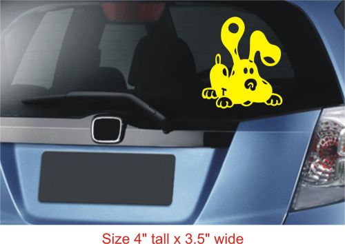Cute Puppy Car Vinyl Sticker Decal Decor Removable Product Personalized