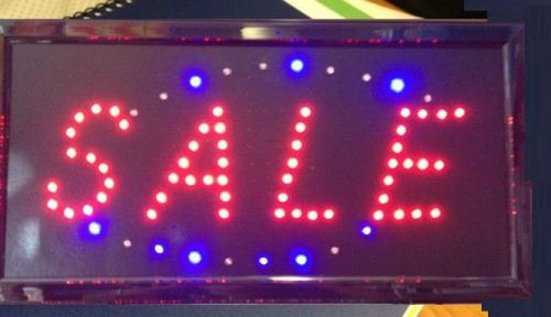 Led Holiday Sale Advertise Sign 19x10 W/ Chain Bright Animated Running LED Light