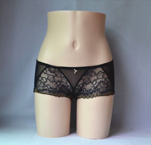 New Fashion Woman Plastic Mannequin Show Underwear Flesh Dummy Torso Model Thong