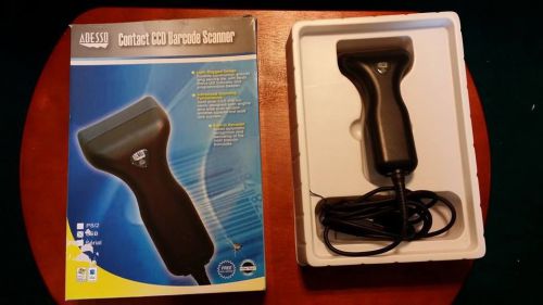 Adesso Contact CCD Barcode Scanner NuScan 1000 USB