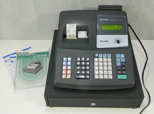 Sharp XEA-406 Cash Register POS Cash Drawer