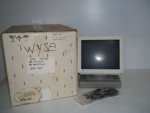WYSE TERMINAL WY-216M WHITE LETTERS - NEW
