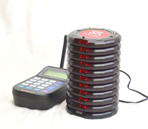 Guest waiting area restaurant paging pager system - 30 costal pager for sale