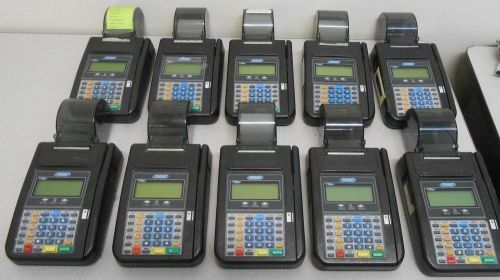 Lot of (10) Hypercom T7Plus Credit Card Machine *UNLOCKED-Ready for Download*