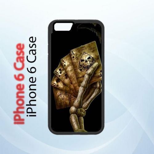 iPhone and Samsung Case - Poker Card Skeleton Hand Cool