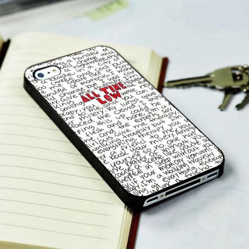 All Time Low Lyric Pop Punk Logo Cases for iPhone iPod Samsung Nokia HTC