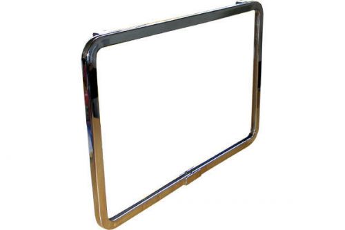 7&#034; X 11&#034; Chrome Plated Sign Holder For Gridwall - Box Of 5 Pieces
