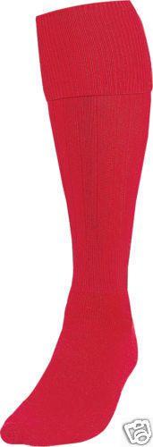 New Football Socks RED Childs/Kids/Youth Size 12-2