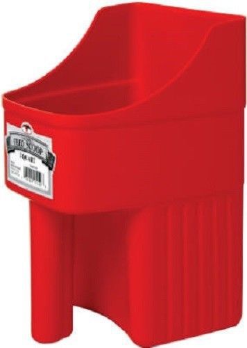 Miller 2 Pack, 3 QT, Red, Enclosed Feed Scoop.