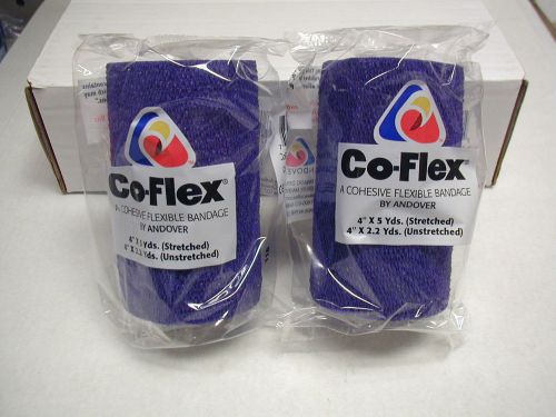Co-Flex Bandages  - 4 inch X 5 yards - ( 2 )  Purple