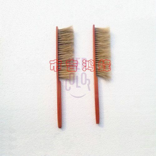2pcs natural horse mane beekeeping bee hive brushes tool wooden handle for sale