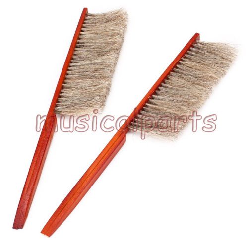 2PCS Red Natural Beekeeping Tool Bee Hive Brushes For Brush Bees Off Honeycomb