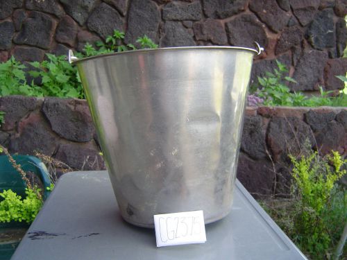Steelex Stainless Steel Milk Pail Bucket 3 to 4 Gallons CG2375