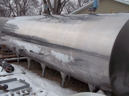 Darikool 4000 gallon dkf29112 stainless steel bulk milk farm tank for storage for sale