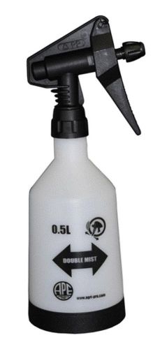 Double Mist Trigger Sprayer White Insecticide Yard Adjustable 2 Sprays 1/2Liter