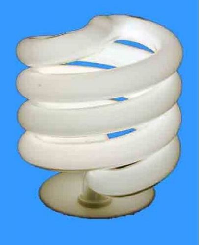 4 DIMMABLE MINI CFL FLUORESCENT BULBS 23W=100W ULA POULTRY HOUSE LIGHTING UPS