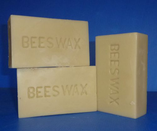 Beeswax - 3 blocks x 440 gram each - 100% Australian bees wax