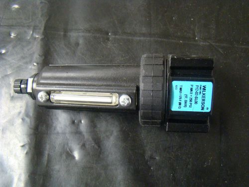 Wilkerson f12 -02-sl00 (compressed air filter, 5.91 in. h, 2 in. w) for sale