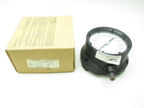 New ashcroft 45 1379as 02l 0-600psi 4-1/2 in 1/4 in npt pressure gauge d459759 for sale
