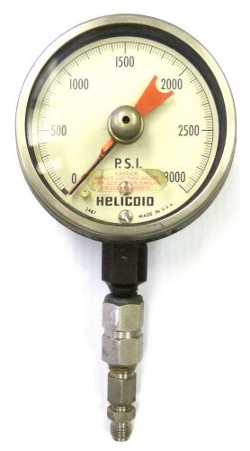 Helicoid 2487 Analog Gauge Range: 0-3000PSI