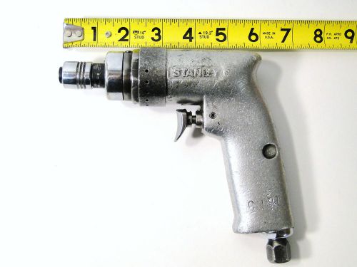 Small stanley pneumatic 1/4&#034; screw gun / driver rpm 1300 aircraft tools for sale