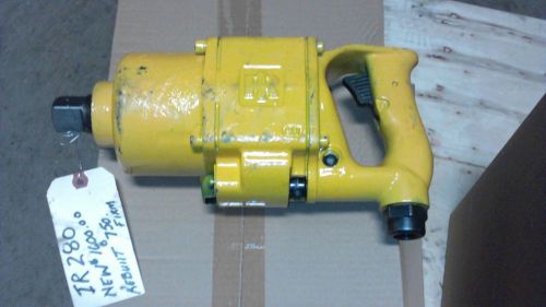 Yellow ingersoll rand ir280 1&#034; pneumatic impact gun for sale