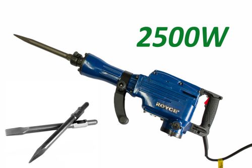 2500w royce electric demolition hammer rotary drill breaker jackhammer  concrete for sale