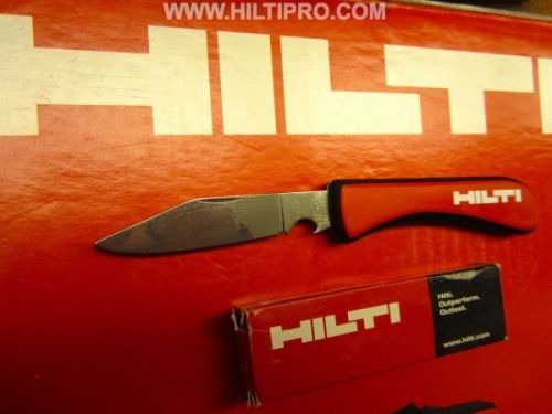 HILTI 8&#034; TEA TIME KNIFE IN RED/BLACK BRAND NEW, ORIGINAL, STRONG, FAST SHIPPING