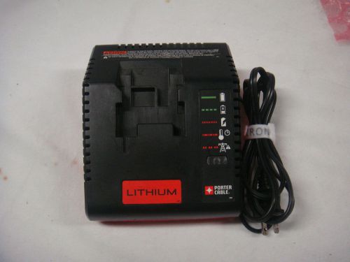 PORTER CABLE LITHIUM CHARGER