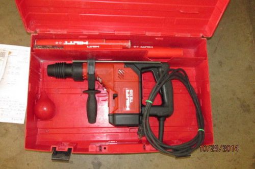 HILTI TE-25 sds-plus chuck 115V hammer drill kit, NICE (260)