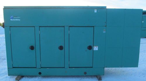 150kw cummins / onan natural gas generator / genset - 0.8 hours - load tested for sale