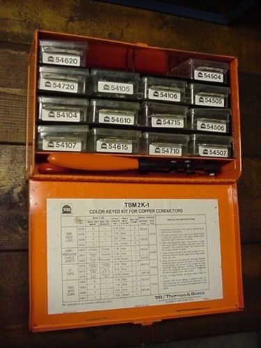 T&amp;b tmb-2k color-keyed compression lug/splice/tap kit for sale