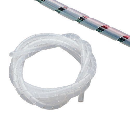 Gardner bender 73452 1/2-inch by 6-foot clear spiral wrap for sale
