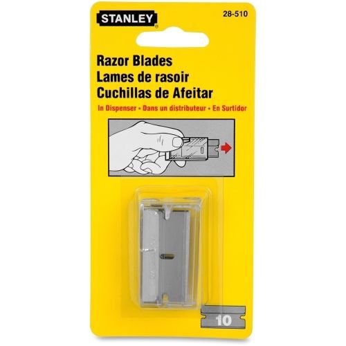 LOT OF 6 PACKS OF Stanley-Bostitch Single Edge Razor Blades - 10 / Pack