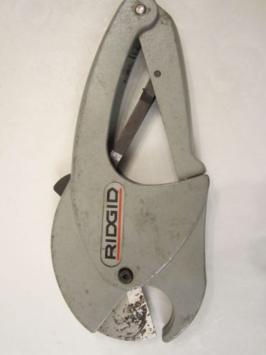 Ridgid no. 138 plastic pipe &amp; tube cutter 1/8 - 1 1/2 od sae,3.2 - 38.1 mm for sale