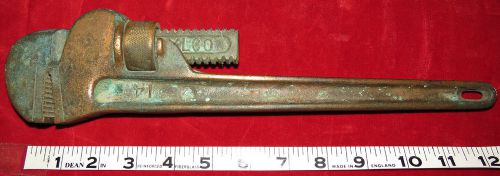 Berylco brass wrench, adjustable pipe 14 vintage tool for sale