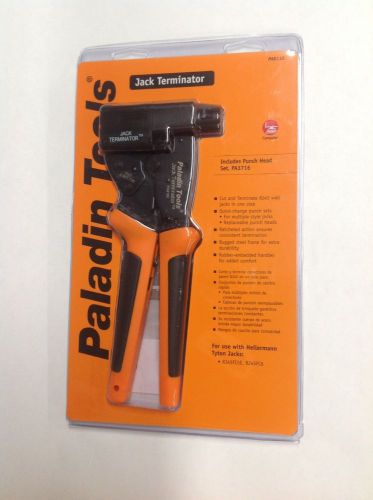 Paladin jack terminator pa 8110/ inc. punch head set pa 3716, new in package for sale