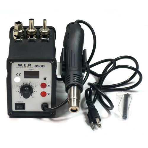 Atten wep858d 110v  hot air gun rework station smd solder soldering digital for sale