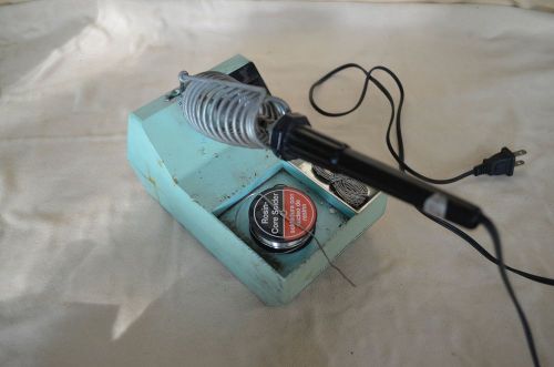 vtg Weller Model WTCPN Solder Station with Soldering Pencil &amp; Rosin-Core metal